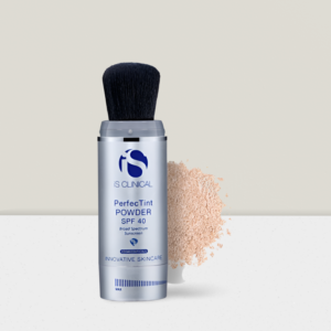 iS Clinical PerfecTint Powder SPF 40 – IVORY: Protective Skincare Powder for Flawless Complexion