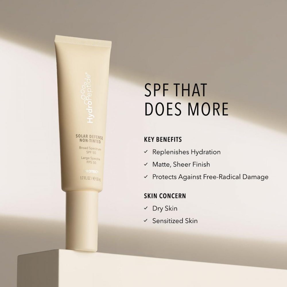 Hydropeptide – solar defense non-tinted spf 50 - image 3