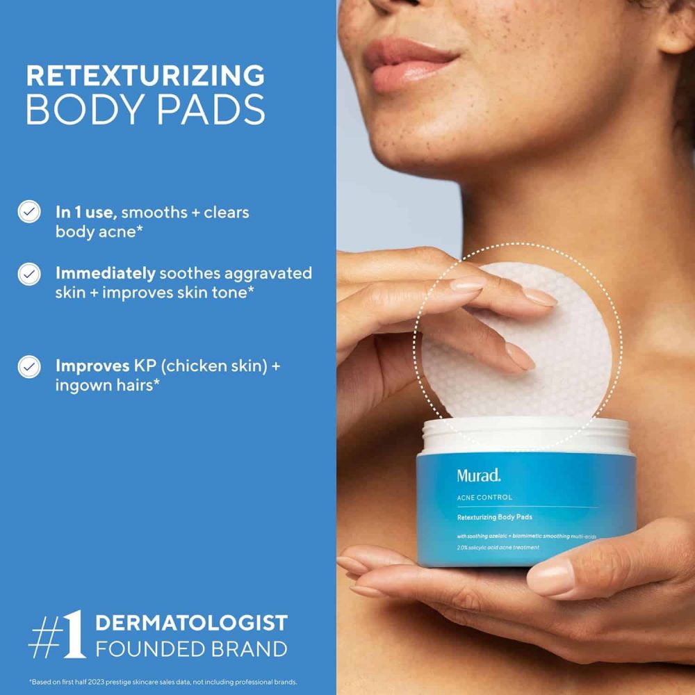 Murad – retexturizing body pads - 45 pads - image 2