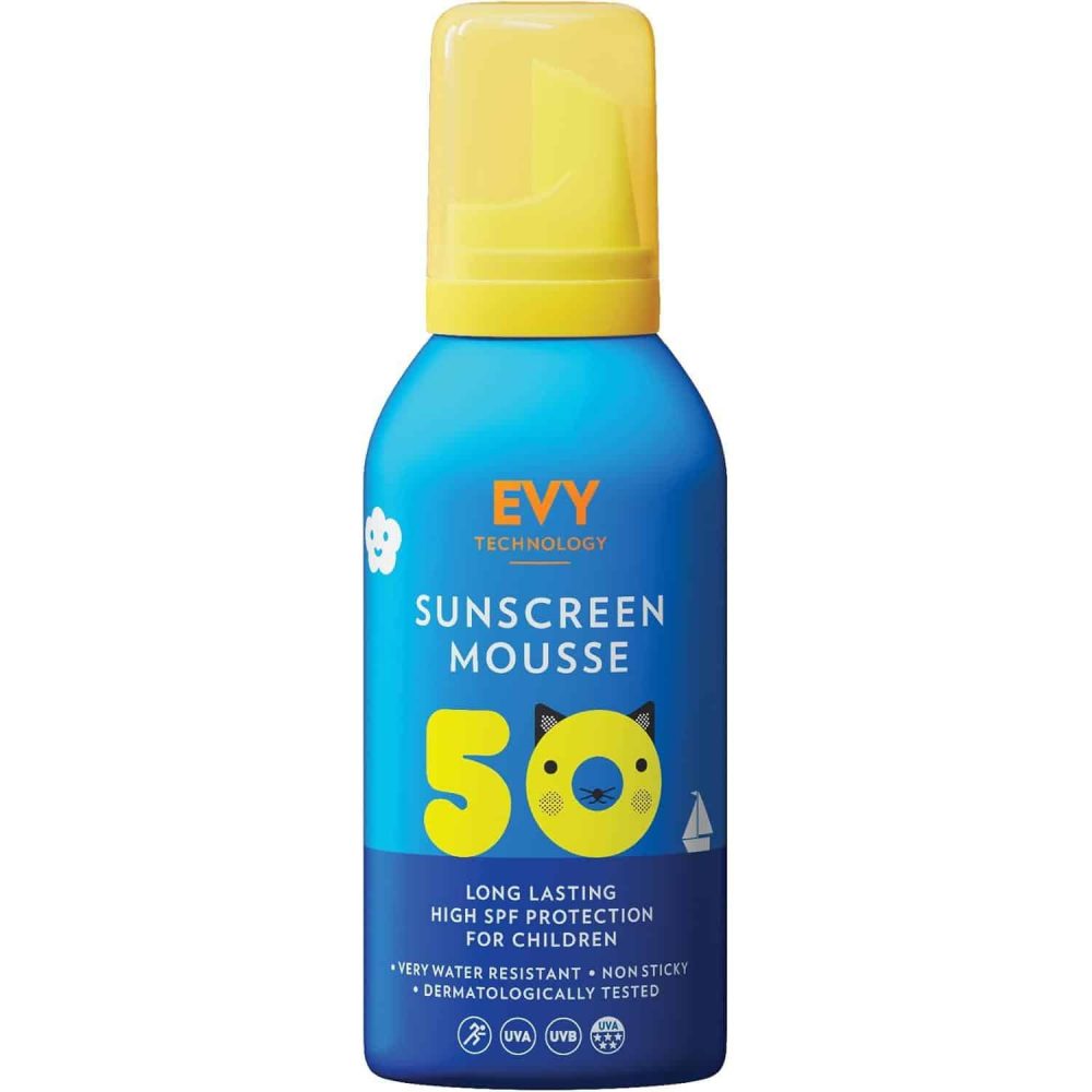 Evy technology – sunscreen mousse spf50 kids – 150ml | uv - image 1